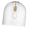 Z-Lite Pearson 1 Light Pendant, Rubbed Brass And Clear Seedy 817-12RB - alternate 3